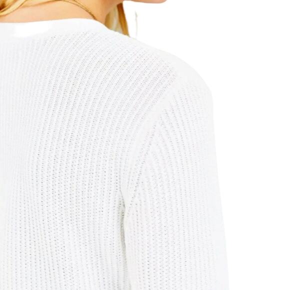 Unif X Urban Outfitters Pullover Waffle Knit Sweater - Cream - Small - Picture 14 of 16